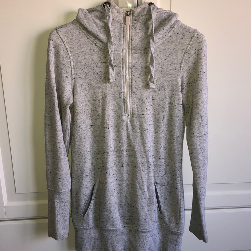 Jo&Co Jeans Zip Up Fitted Hoodie